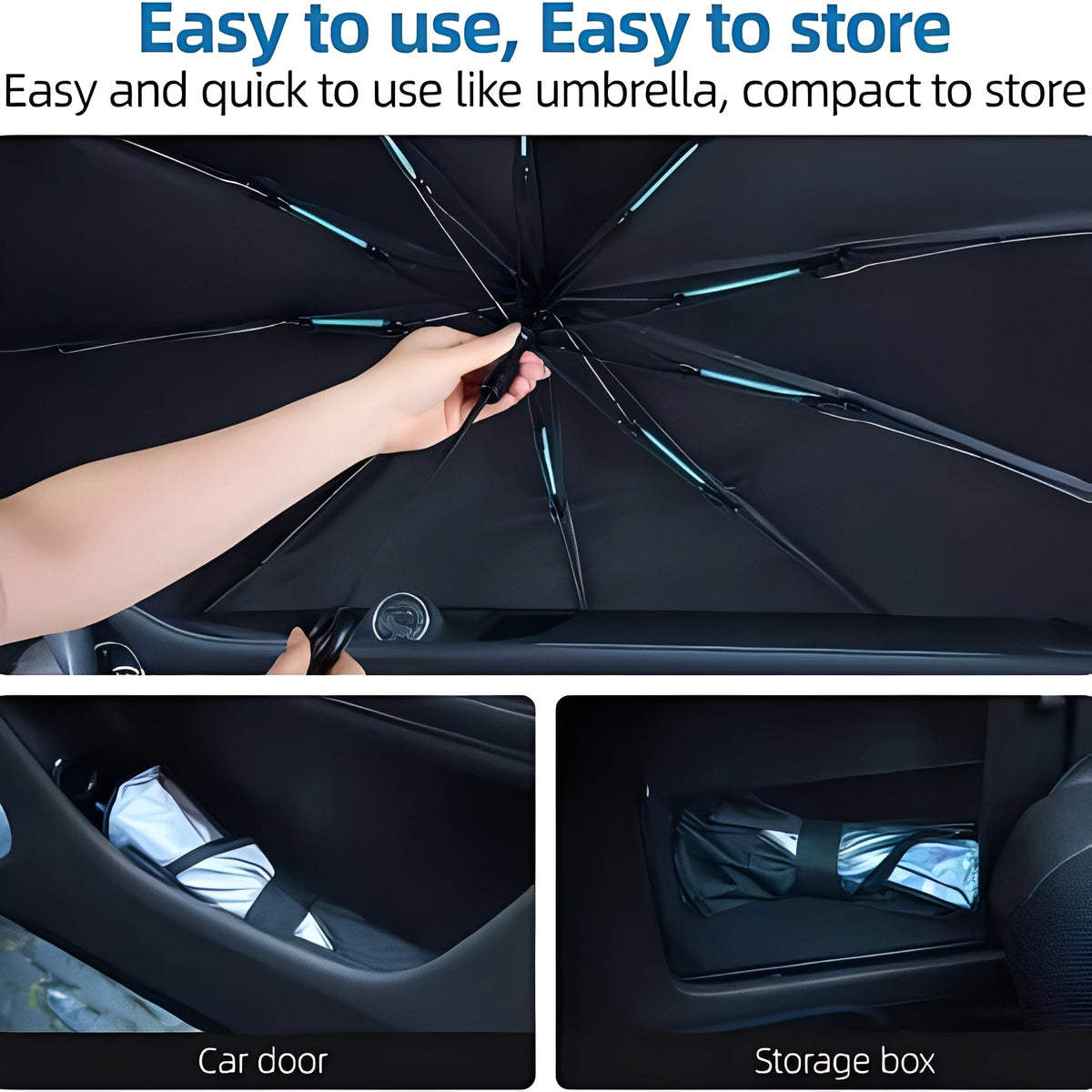 Solaro™ - Compact Umbrella Shade for Cooler Interiors