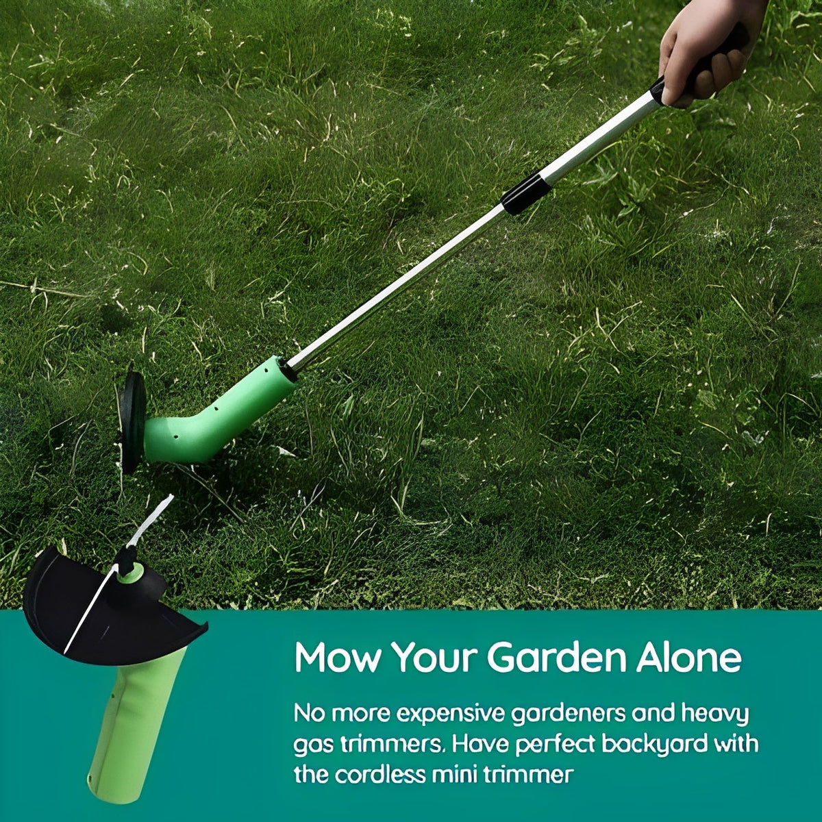 Verdan™ - Compact Cordless Trimmer for Precise Edging