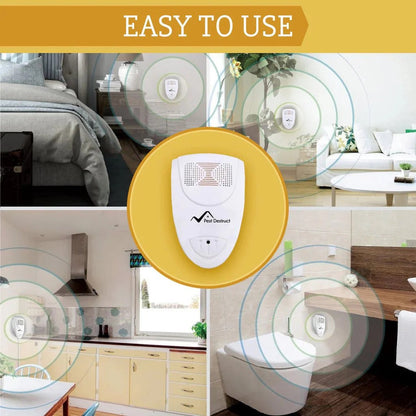 Sonova™ - Inaudible Ultrasonic Rodent Deterrent for Indoors