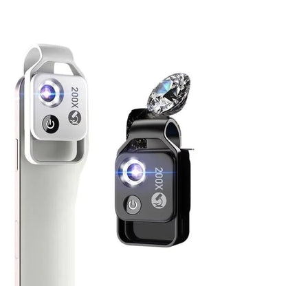 Lensa™ - Pocket Phone Microscope for Field Use