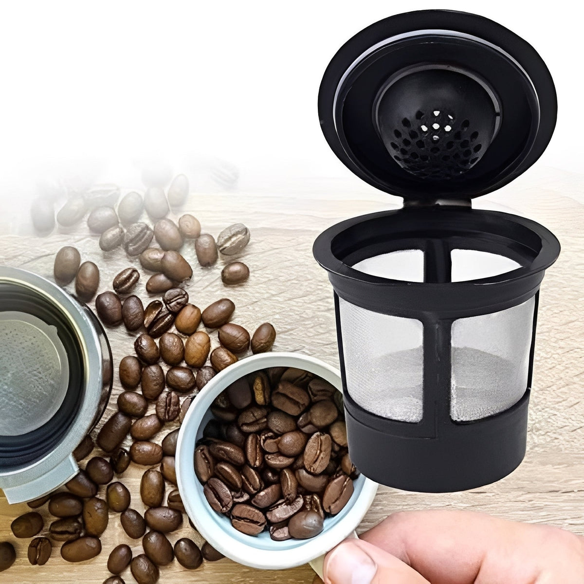 Melist™ - Refillable Stainless Capsules For Custom Coffee