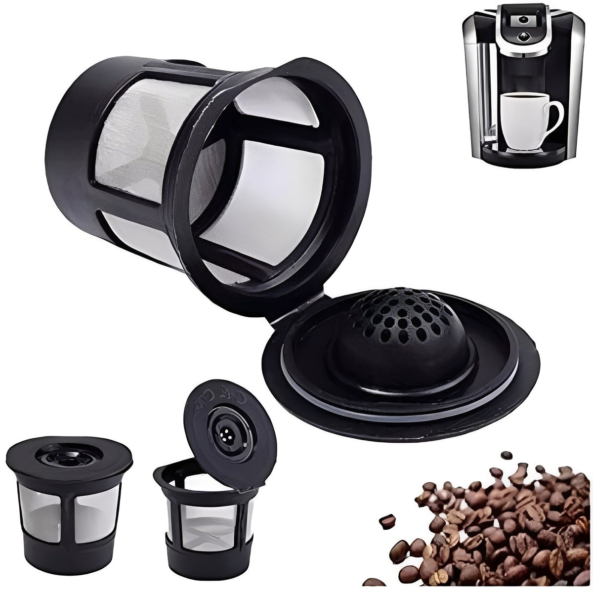Melist™ - Refillable Stainless Capsules For Custom Coffee