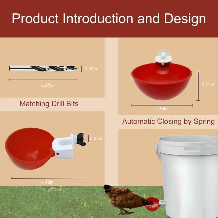 Averi™ - Effortless Coop Hydration for Active Flocks