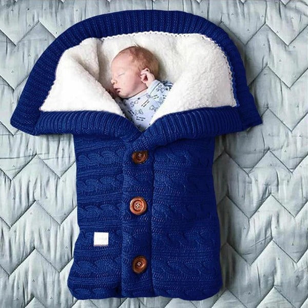 Nuvia™ - Gentle Swedish Fleece Swaddle for Newborn Comfort