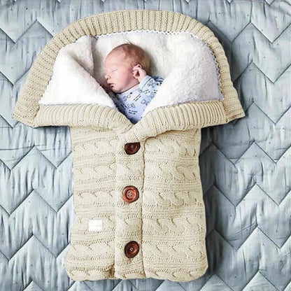 Nuvia™ - Gentle Swedish Fleece Swaddle for Newborn Comfort