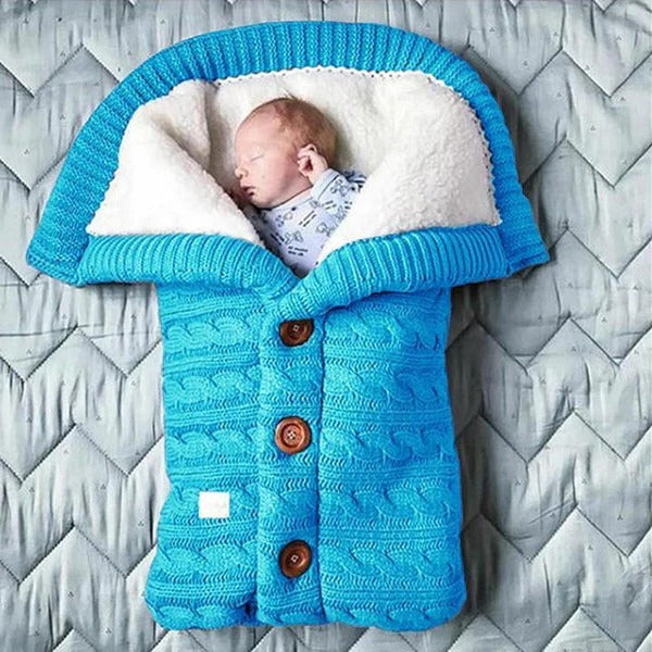 Nuvia™ - Gentle Swedish Fleece Swaddle for Newborn Comfort