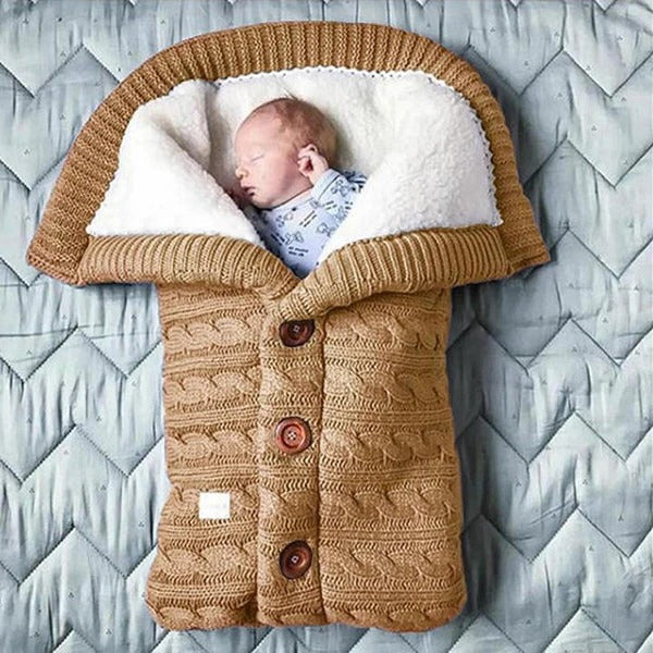 Nuvia™ - Gentle Swedish Fleece Swaddle for Newborn Comfort