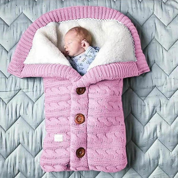 Nuvia™ - Gentle Swedish Fleece Swaddle for Newborn Comfort