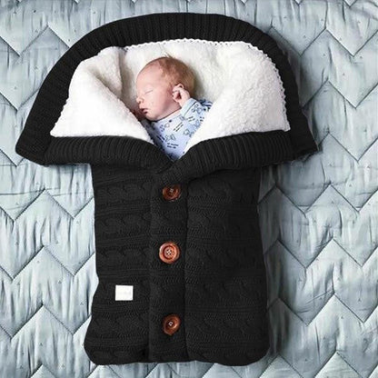 Nuvia™ - Gentle Swedish Fleece Swaddle for Newborn Comfort