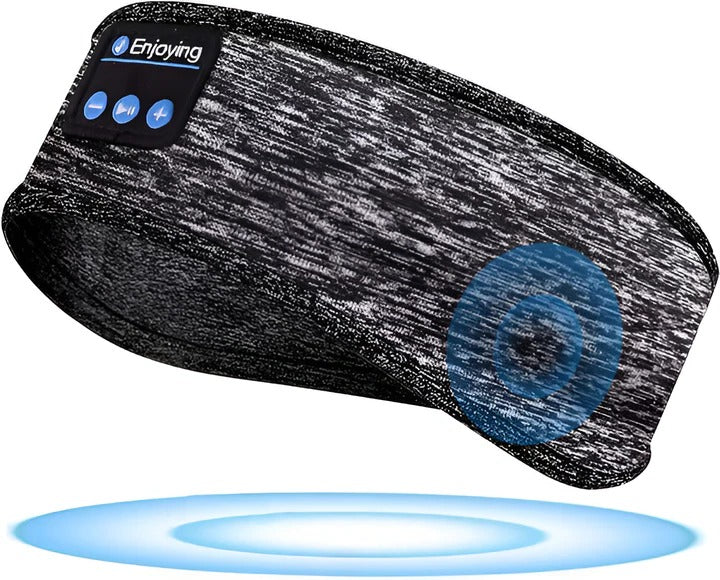 Somnex™ - Comfortable Wireless Headband For Restful Sleep