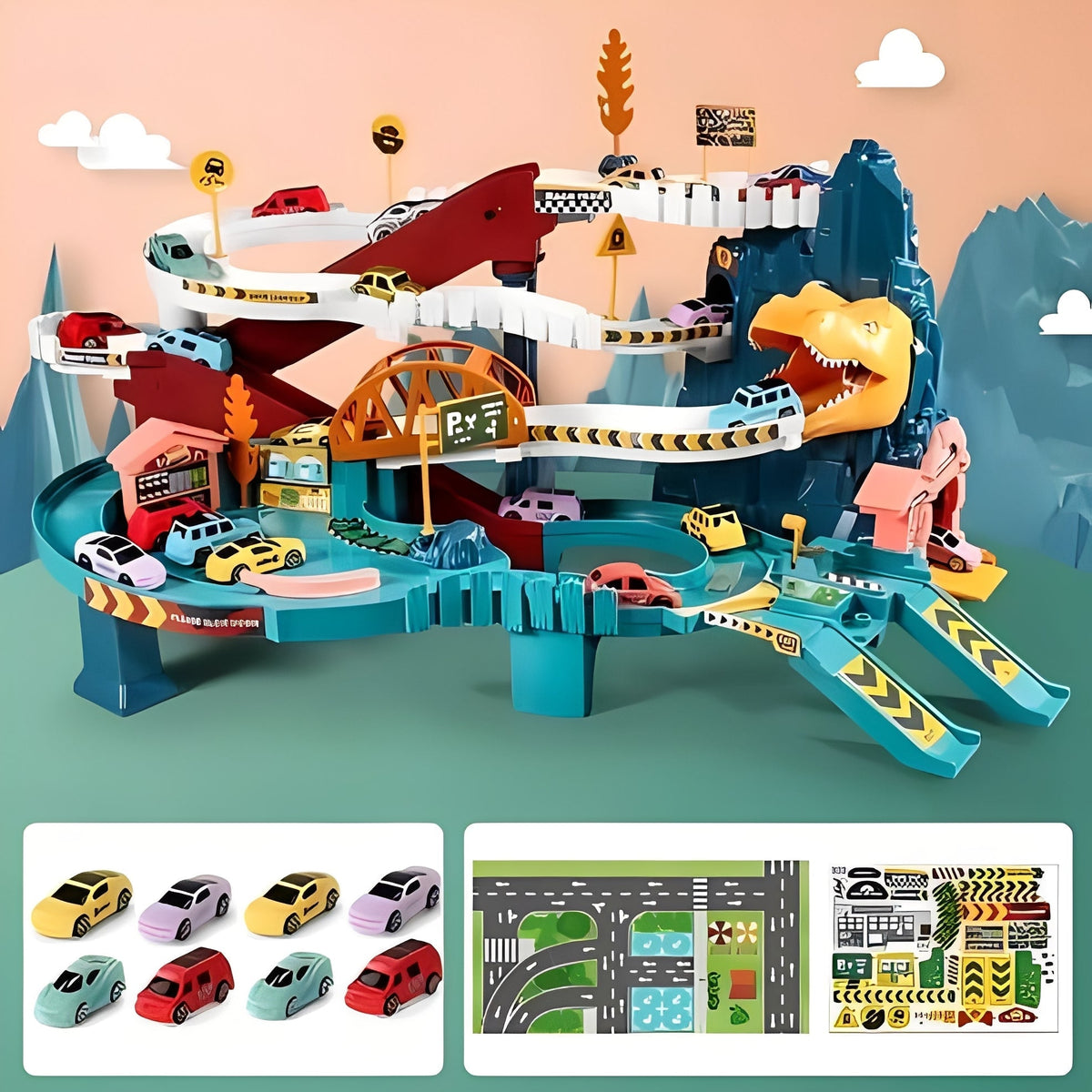 Trackos™ - Dinosaur Racing Fun for Creative Play