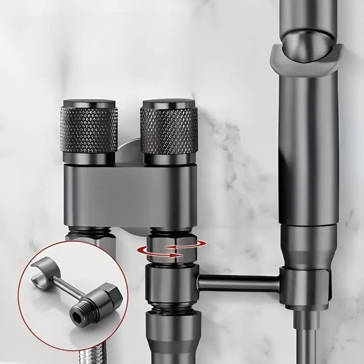 Lavena™ - Discreet Wall-Mount Bidet Sprayer for Everyday Freshness
