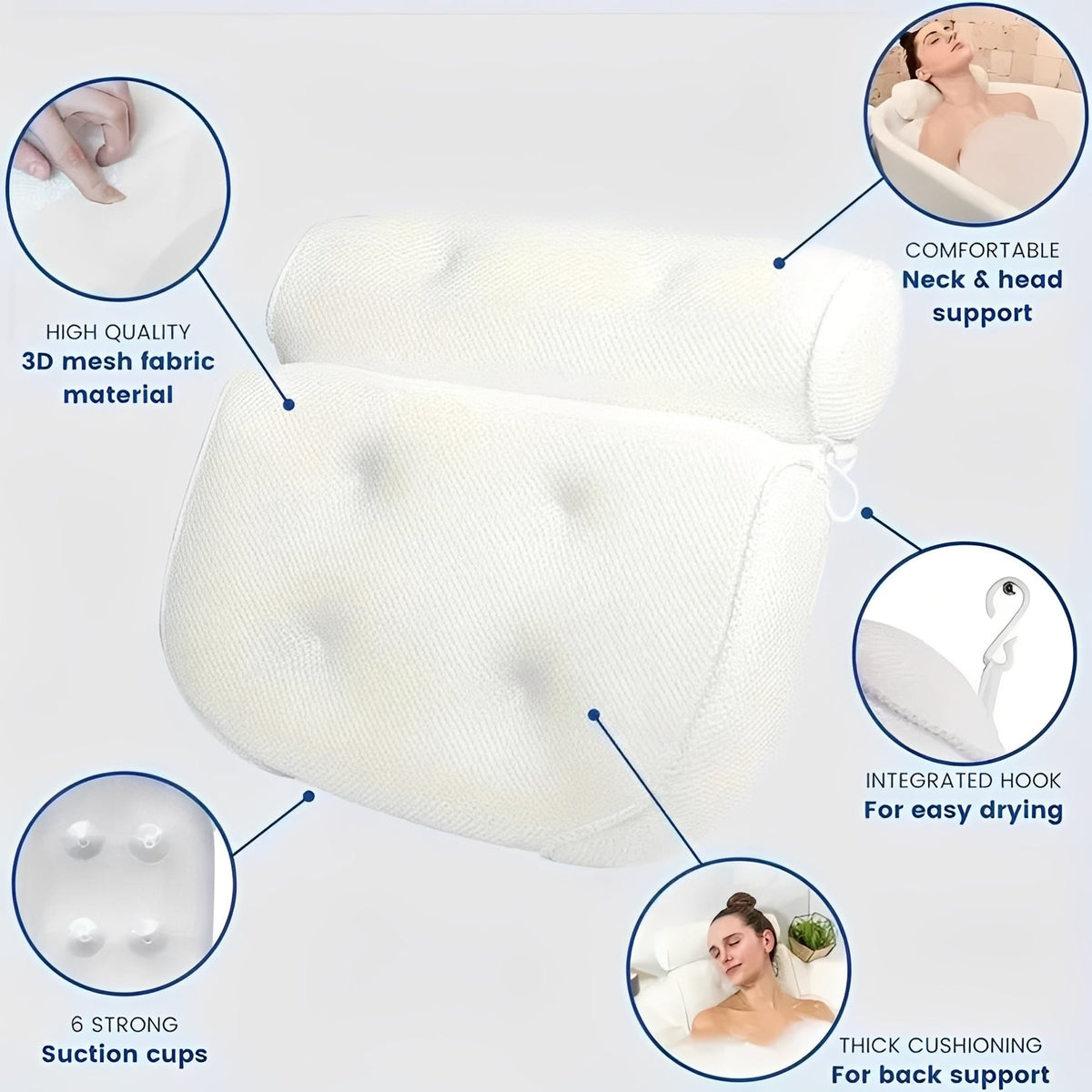 Aquarel™ - Gentle Support for Head, Neck and Shoulders