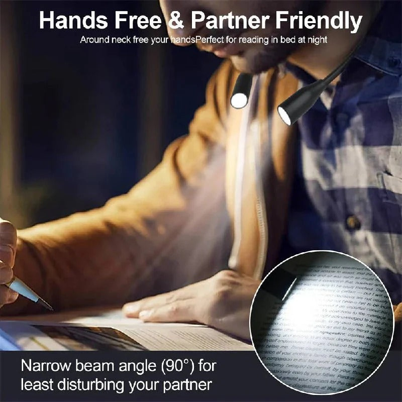 Lumenis™ - Hands-Free Shoulder Light For Reading Comfort