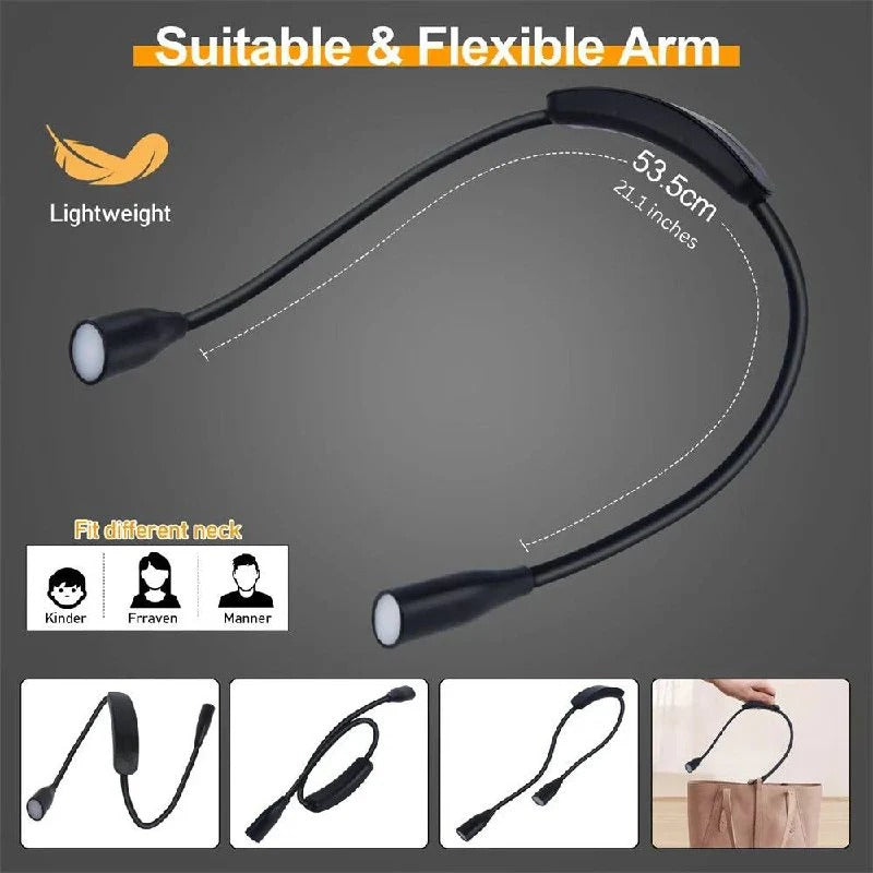 Lumenis™ - Hands-Free Shoulder Light For Reading Comfort