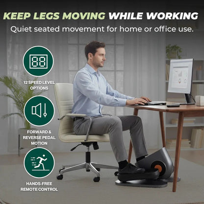 Calmova™ - Quiet Pedal Motion for Your Desk Routine