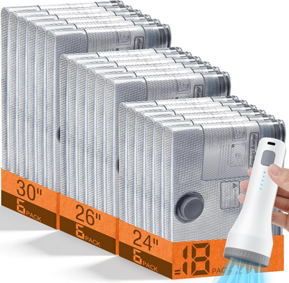 Vacuva™ - Compresses Bulky Bedding and Clothing Neatly