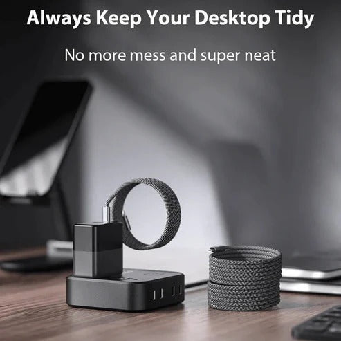Magnea™ - Self-Coiling Cable for Neat, Hassle-Free Charging