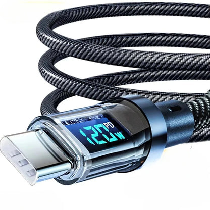 Voltix™ - Smart Power Cable for Fast, Visible Charging