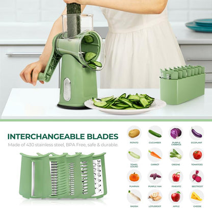Verno™ - One-Handed Rotary Grating for Quick Prep