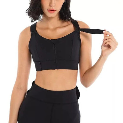 Vellix™ - Structured Front‑Zip Support For Active Wear