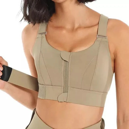 Vellix™ - Structured Front‑Zip Support For Active Wear