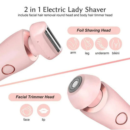 Elara™ - Gentle Wet & Dry Shaving That Follows Contours
