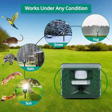 Gardon™ - Silent Garden Protection From Intruding Animals