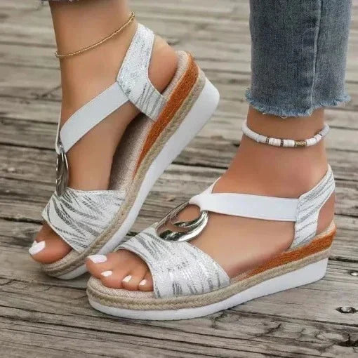 Solace™ - Breathable Slip-On Wedges For Everyday Comfort