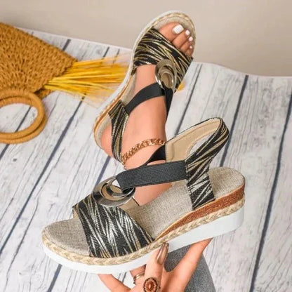 Solace™ - Breathable Slip-On Wedges For Everyday Comfort