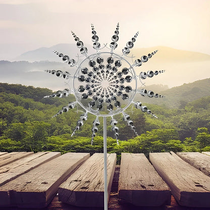 Virelle™ - Kinetic Garden Spinner for Tranquil Yard Motion