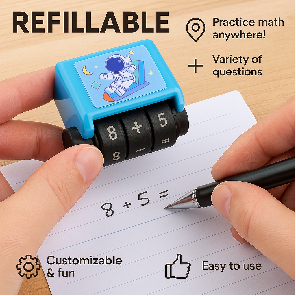 Numera™ - Compact handheld tool for quick arithmetic practice