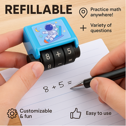 Numera™ - Compact handheld tool for quick arithmetic practice