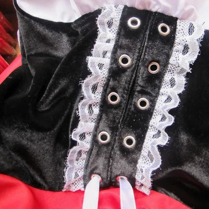Mirelle™ - Charming Hooded Dress for Costume Events
