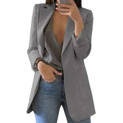 Vellor™ - Tailored Longline Blazer For Day-To-Night Wear