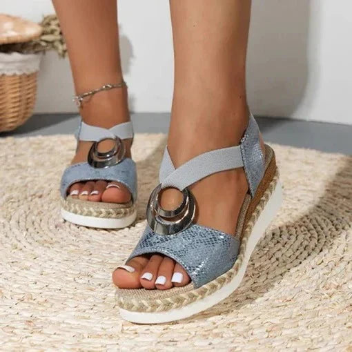 Solace™ - Breathable Slip-On Wedges For Everyday Comfort