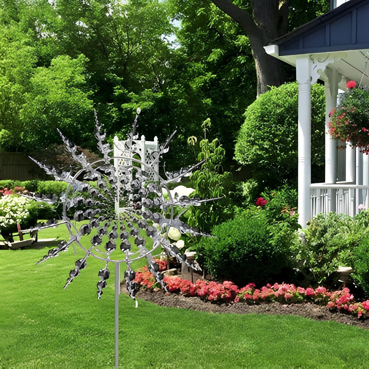 Virelle™ - Kinetic Garden Spinner for Tranquil Yard Motion
