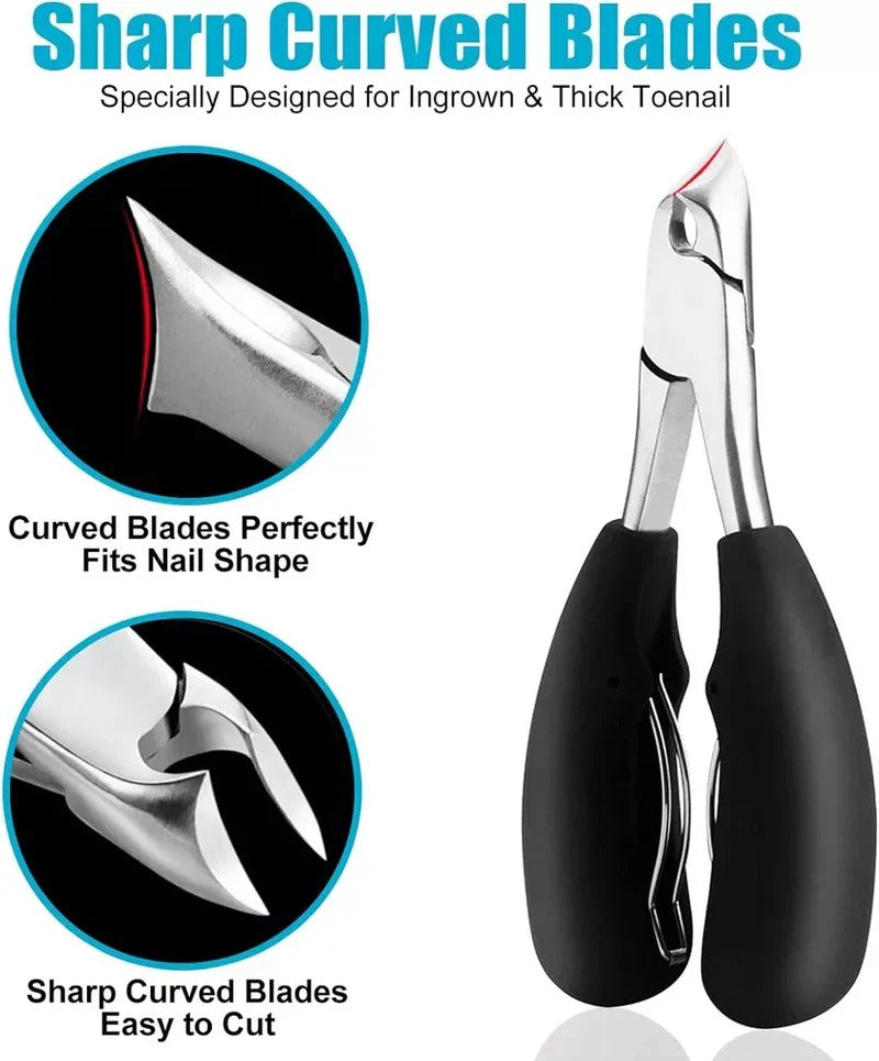 Aldera™ - Curved Clipper For Controlled Thick Nail Trimming