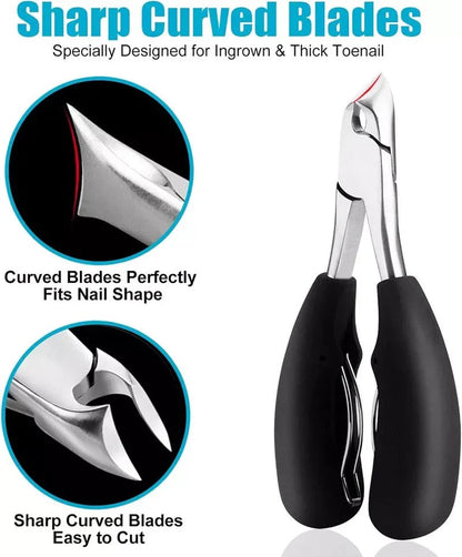 Aldera™ - Curved Clipper For Controlled Thick Nail Trimming