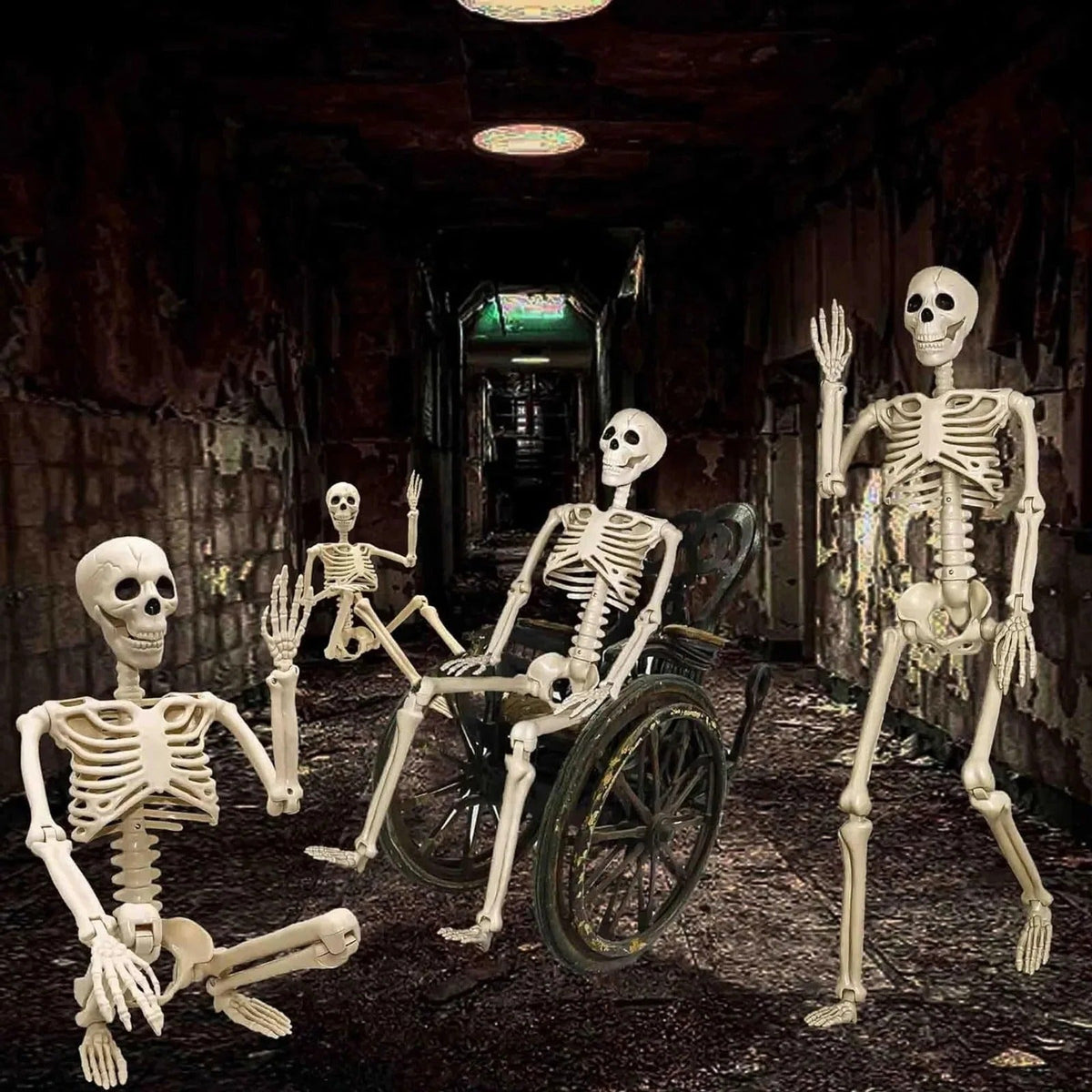 Grimor™ - Poseable 35.4-Inch Skeleton for Indoor or Outdoor