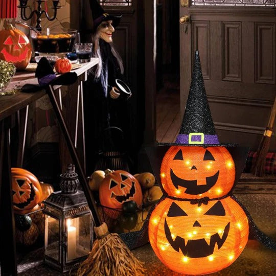 Lumina™ - Effortless Collapsible Lighted Halloween Display