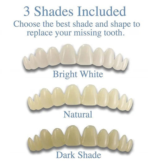 VeloDent™ - Natural-Looking Cosmetic Smile Cover for Occasional Wear