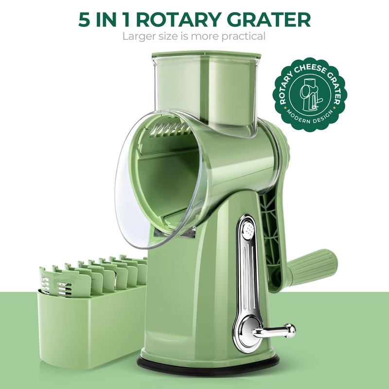 Verno™ - One-Handed Rotary Grating for Quick Prep