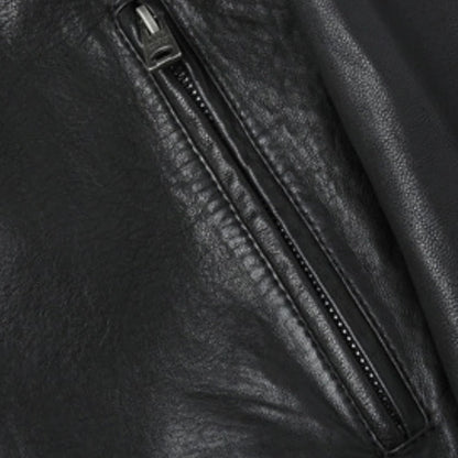 Vellor™ - Timeless Faux-Leather Jacket for Layered Looks