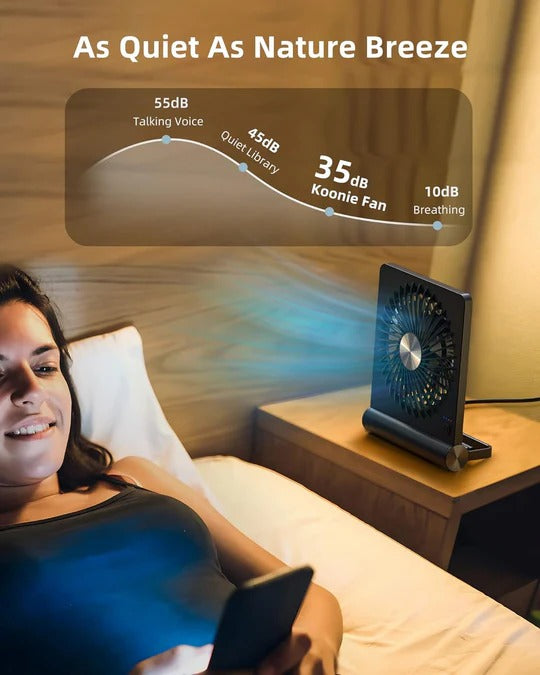 Breevo™ - Compact USB Cooling for Focused Personal Comfort