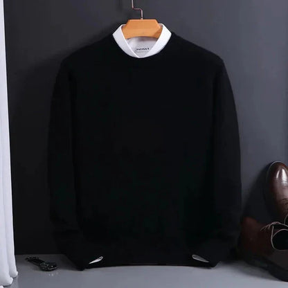 Vellor™ - Cashmere-Effect Crewneck for Lightweight Layering