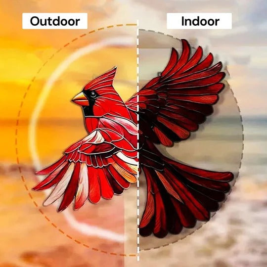Lumisol™ - Delicate Glass Bird That Catches Sunlight