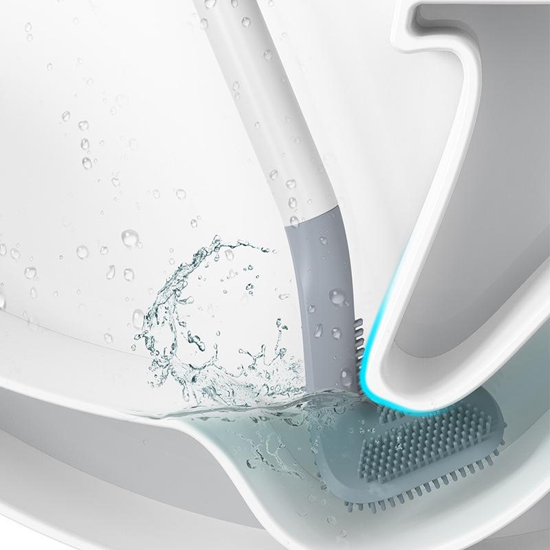 Orbis™ - Rim-Reaching Brush for Clean Bathrooms