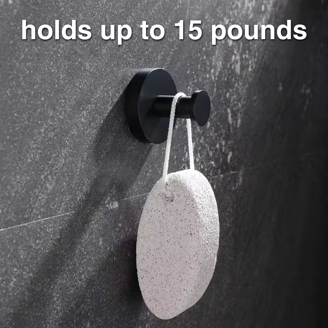 Velura™ - Secure Tool-Free Suction Hooks for Smooth Surfaces