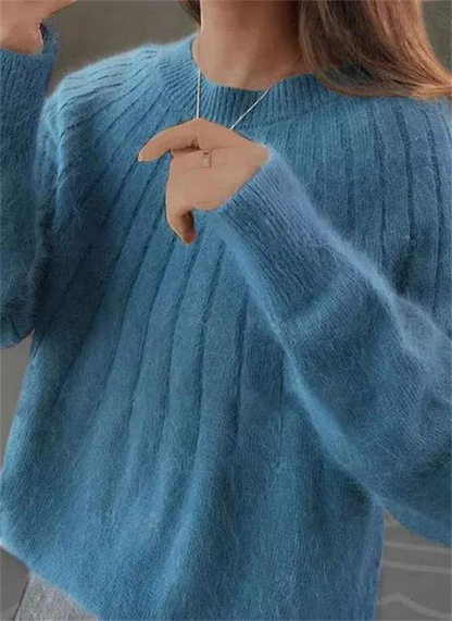 Vellora™ - Lightweight Knit Crew Neck for Everyday Warmth